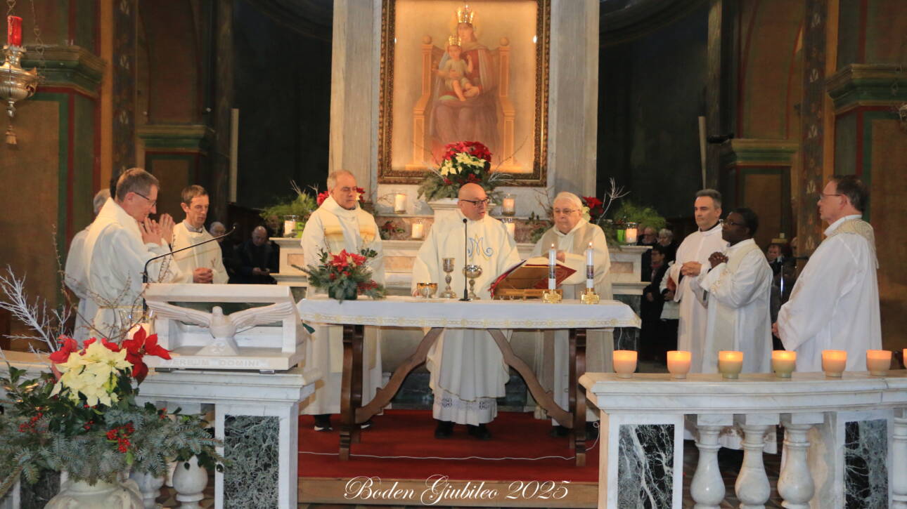 celebrazione di apertura del Giubileo in santuario