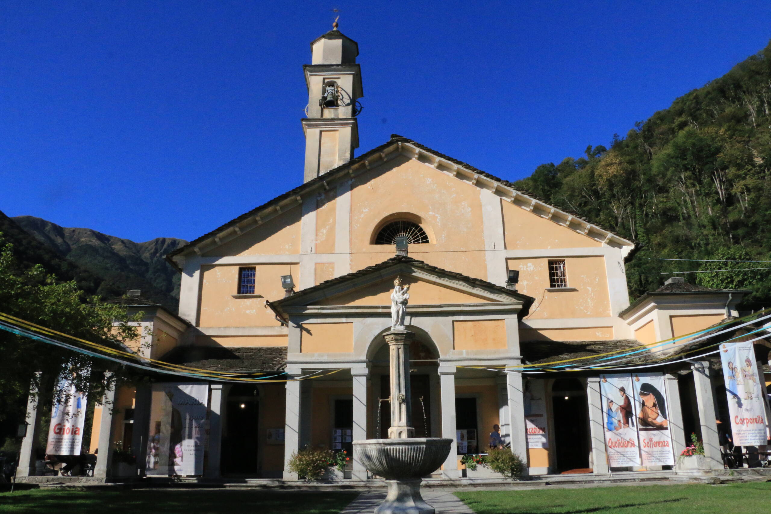 Il santuario della Madonna del Boden (foto Francesco Rossi)